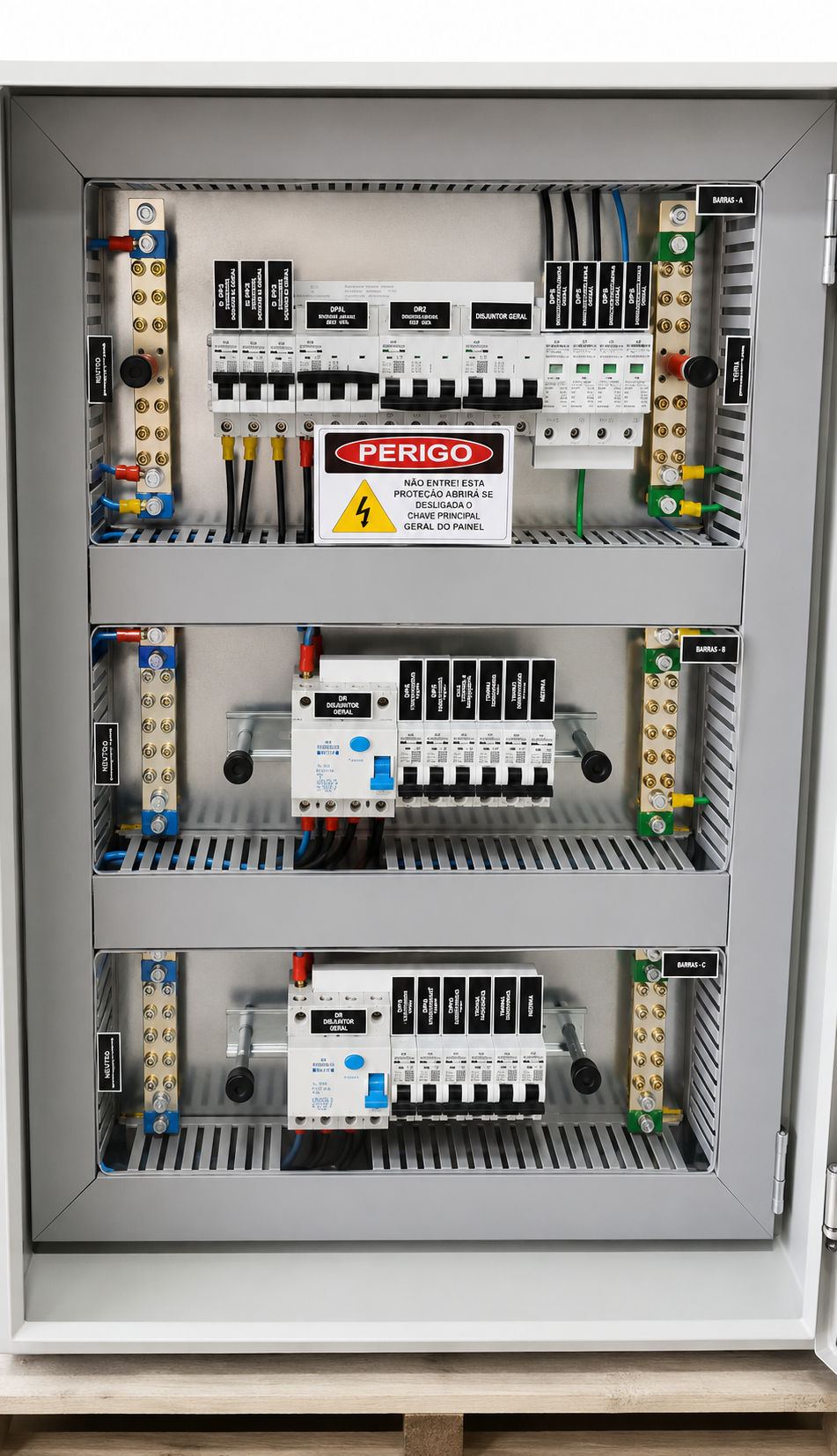 Quadro de distribuição de grande porte
